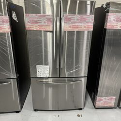 New Fridge French Door Stainless Steel 