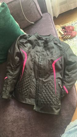 AGVSPORT Helen Women's Textile Motorcycle Jacket Quilted CE Armor Hourglass Fit
