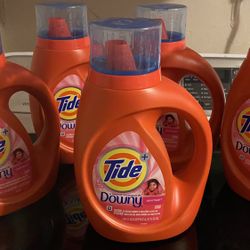 Tide with downy bundle