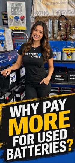 Car Batteries- NEVER USED
