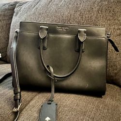 Kate Spade New York Black Medium Satchel 