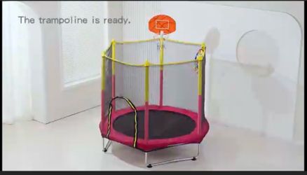 Toddler Trampoline - NEW