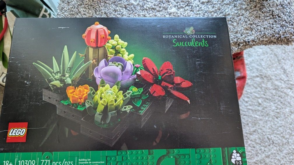 Lego Succulent Plants Set