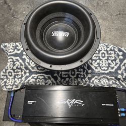 Competition Sub And Amplifier 