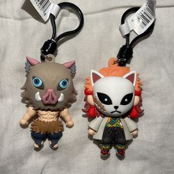 Demon Slayer Kimetsu No Yaiba Series 1 Blind Bag Figural Bag Clip Keychain