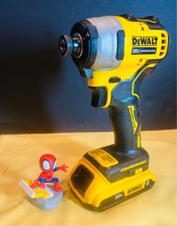 DeWalt Atomic DCF809 20 V Brushless IMPACT DRIVER, 2.0 AH Lithium Battery NO CHARGER