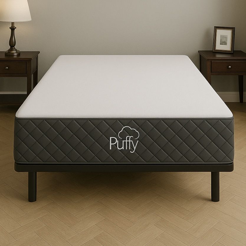 Queen Size Mattress Memory Foam Puffy Of 12” Inches Thick Firm New From Factory Wrapped in Plastic Same Day Delivery 🚚