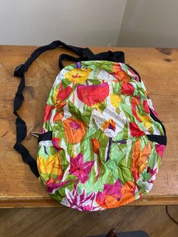 Floral backpack