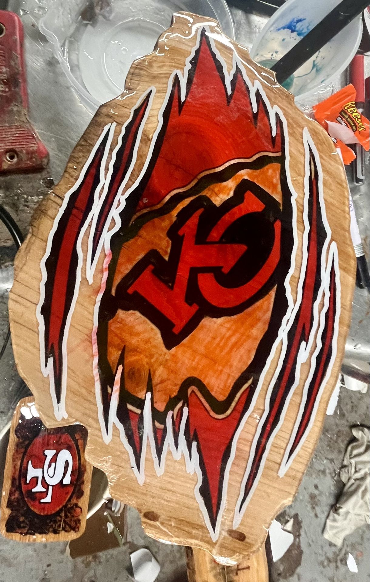 Kanas City Chiefs Plaque