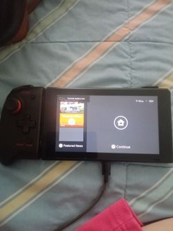 Nintendo switch with game