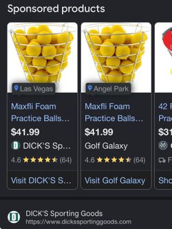 Maxfli bucket new with 42 practice balls