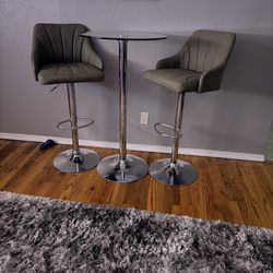 Table and Bar stools