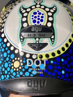 AGV K1/K3 SV Valentino Rossi Dreamtime Fullface Helmet (L - XXL) for Sale  in Johns Creek, GA - OfferUp