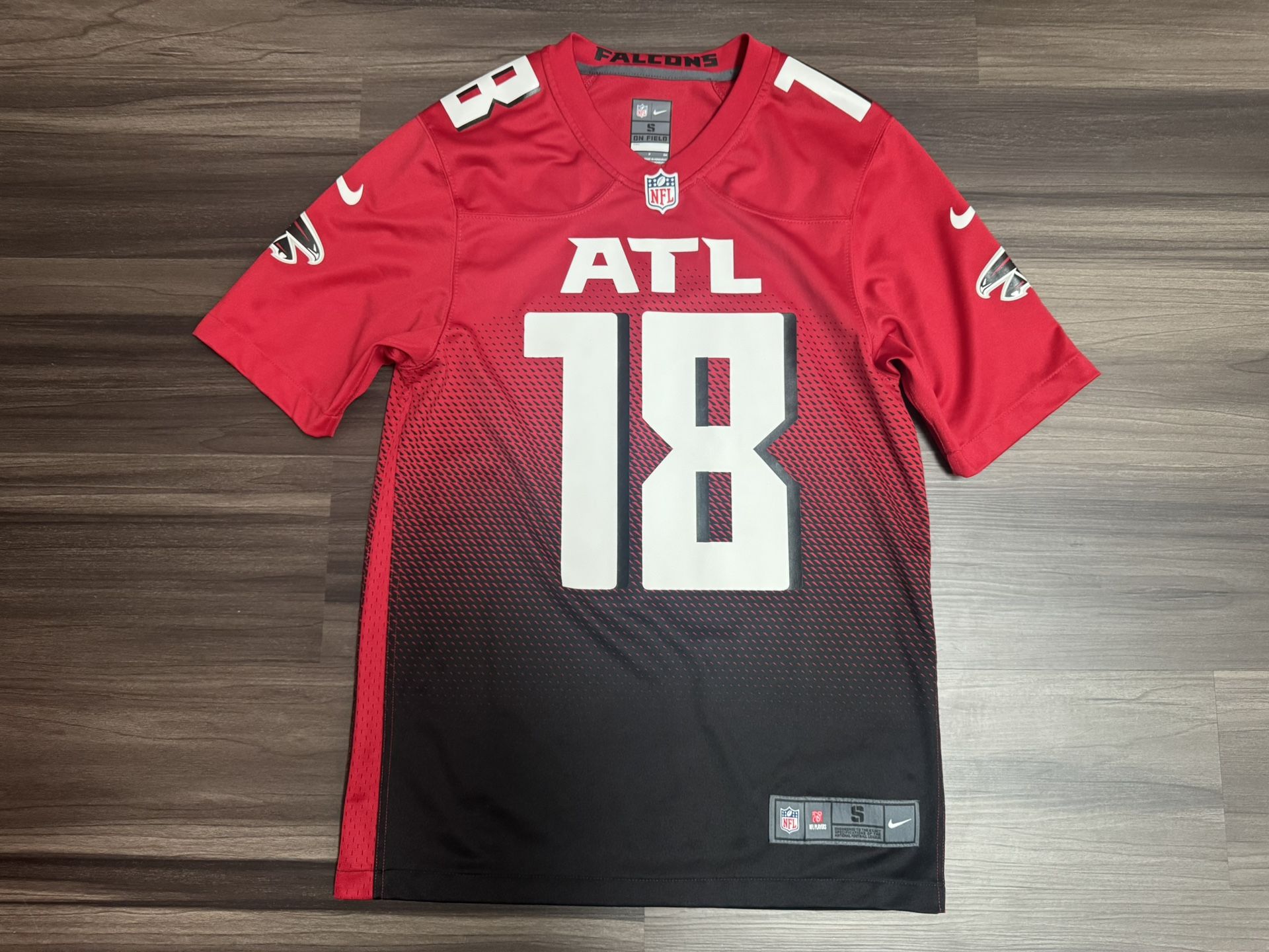 Nike NFL On Field Atlanta Falcons Calvin Ridley Home NFL Football Jersey Men’s S