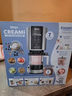 Ninja Creami 7 in 1 ice cream maker