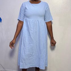 Dress blue very good size medium