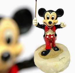 Ron Lee Mickey Mouse Conductor Disney Figurine LE 1986/2750 Signed 1993