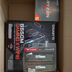 Ryzen Cpu , Ram And Motherboard Combo