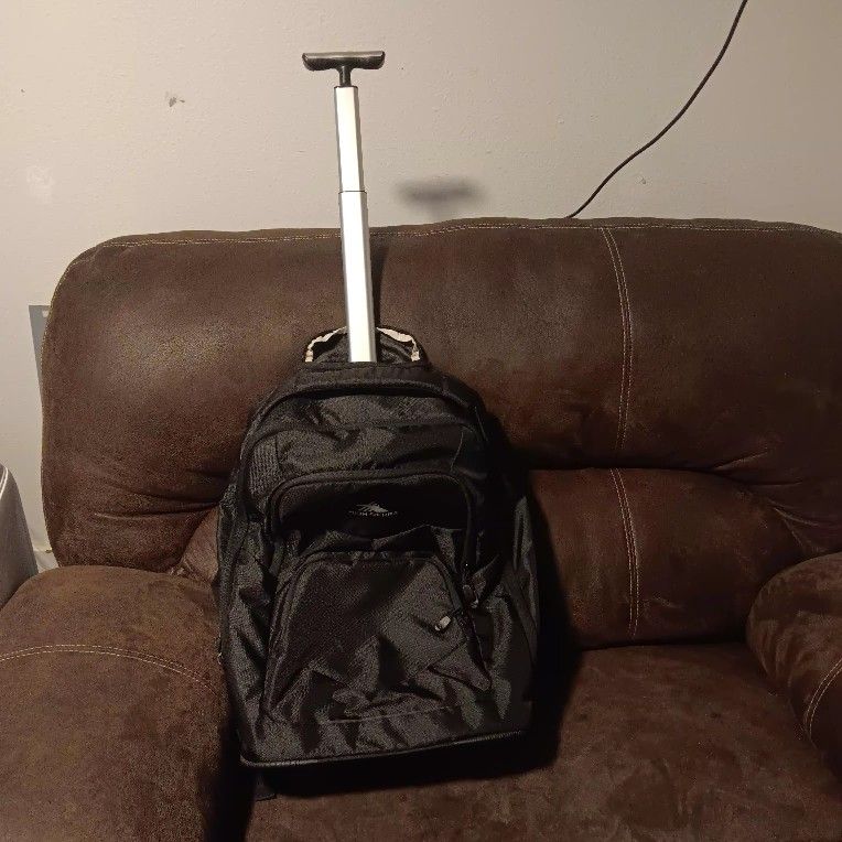 High Sierra Backpack With Wheels 