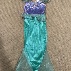 Mermaid Halloween Costume- S (4-6)!!