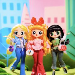 Barbie Dolls L.O.L Collab. With PowerPuff Girls 