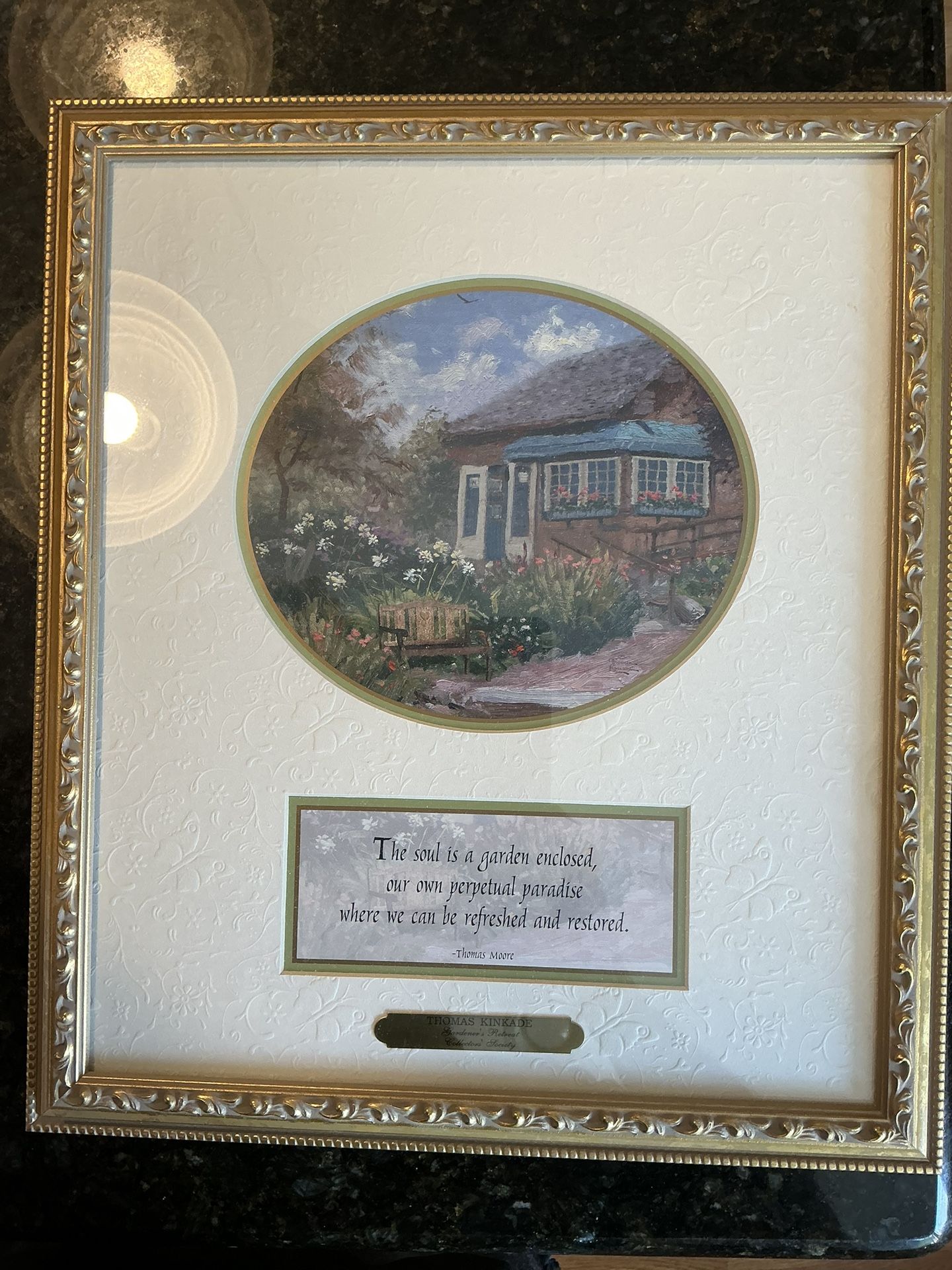 Thomas Kinkade - Gardeners Retreat