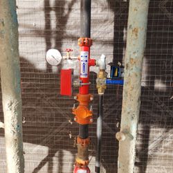Fire Sprinklers Underground