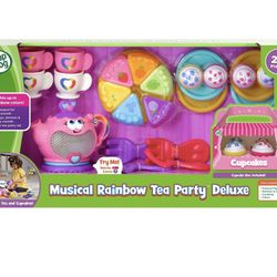 New LeapFrog® Musical Rainbow Tea Party™ Deluxe Tea Set