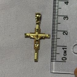 14k Yellow Gold  Cross 