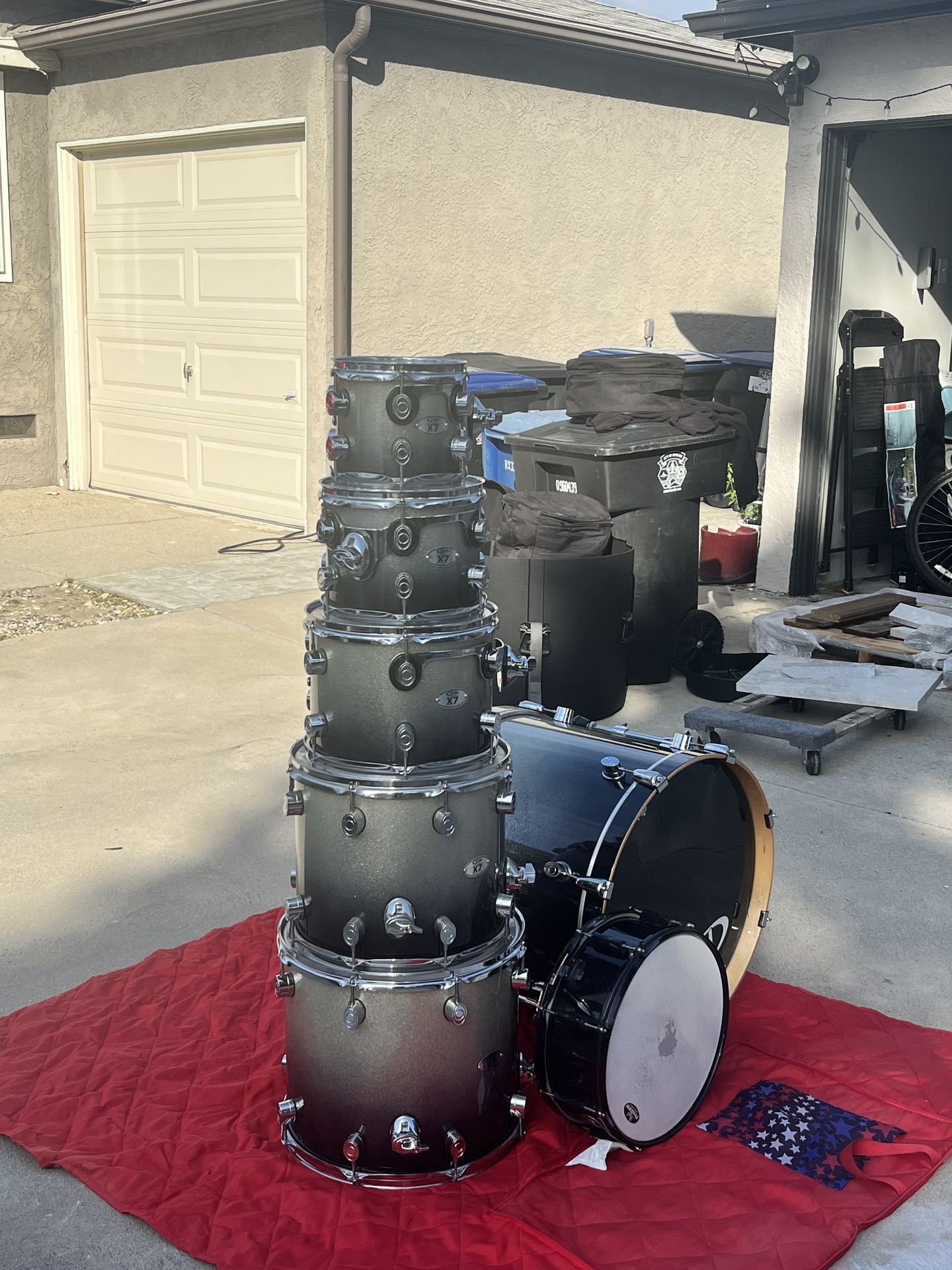 PDP X7 7-piece drum kit (shells only)