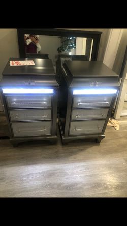 New storage cabinets