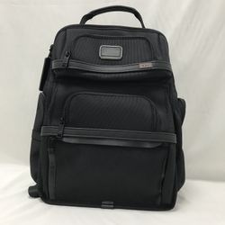 TUMI Alpha Brief Backpack in black