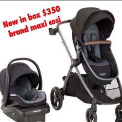 New in box The Maxi-Cosi Siena Modular Travel System, $350 Firm no lower Cash only East Palmdale  off 47th &R8 Address will be provide when ready to c