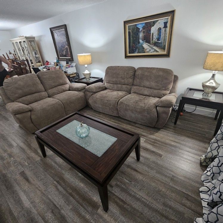 Coffee Center & End Tables
