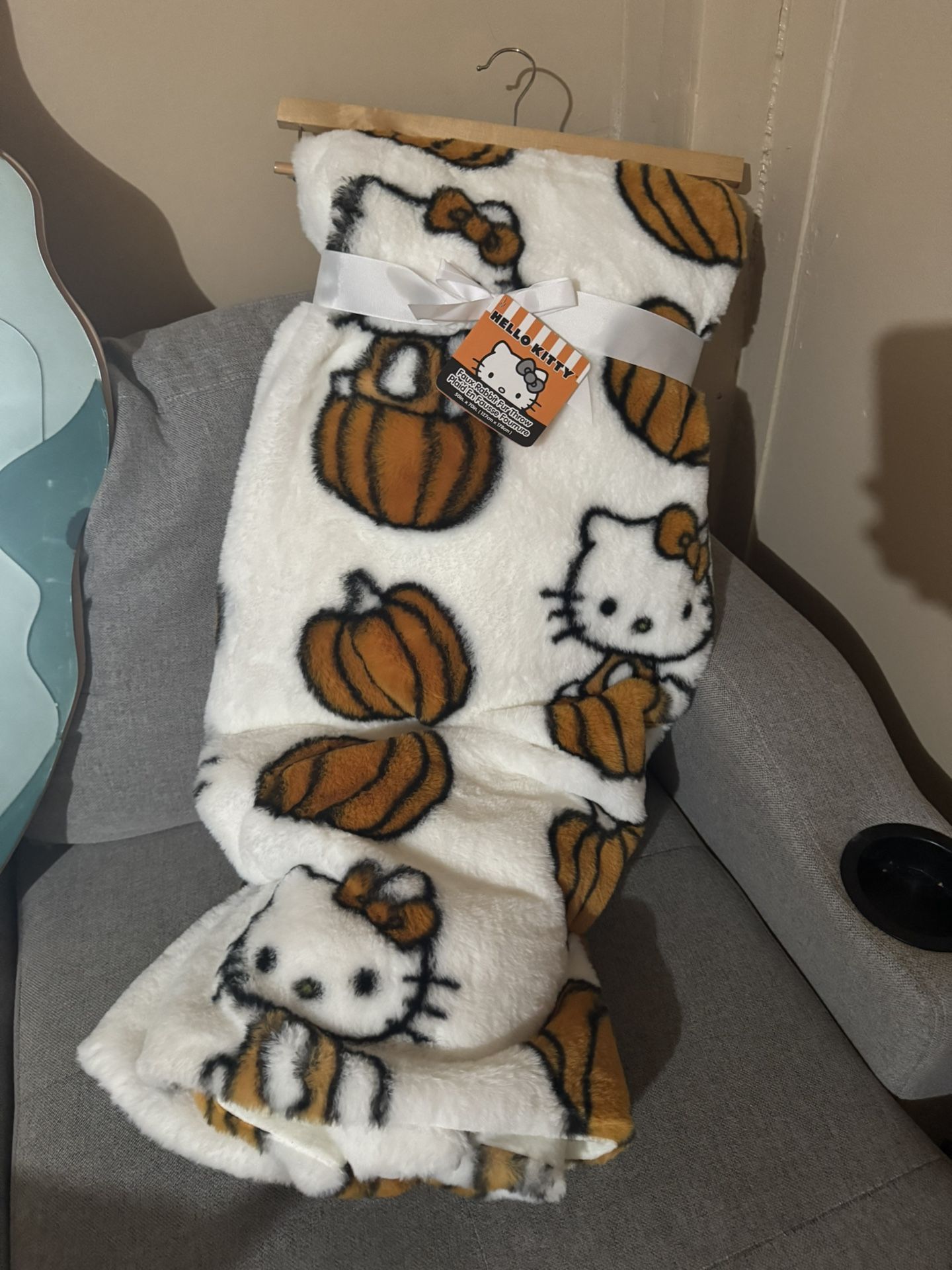 Fall Hello Kitty Blanket