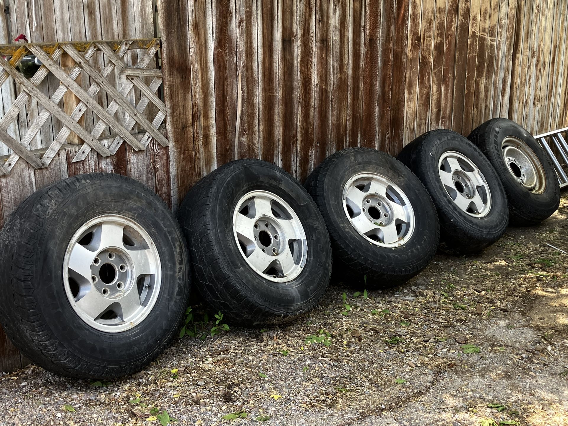 GM Chevy Ford Toyota Rims 6lug 6x5.5 Tires 16