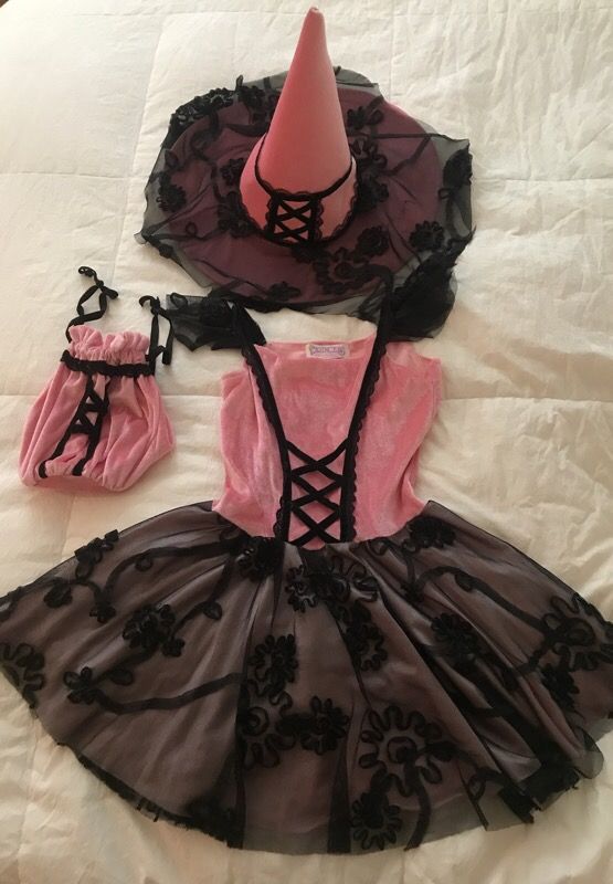 Princess Witch Costume Girls Size 8