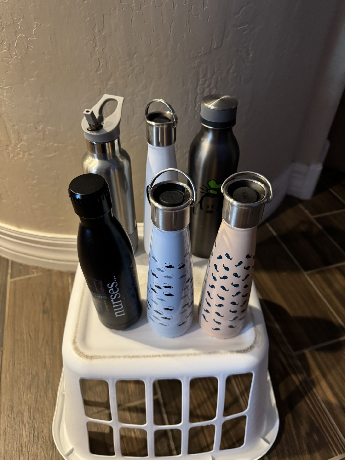 Stainless Steel Assorted Water Bottles