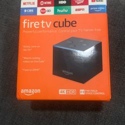 Fire Tv Cube (new)