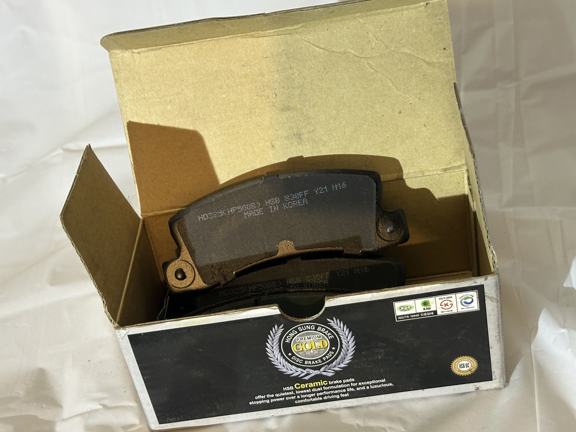 Hong Sung Ceramic Brake Pads HD325