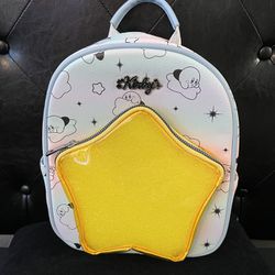 Kirby Video Game Backpack Purse