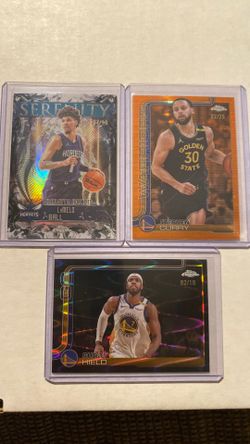 NBA Topps chrome numbered Cards