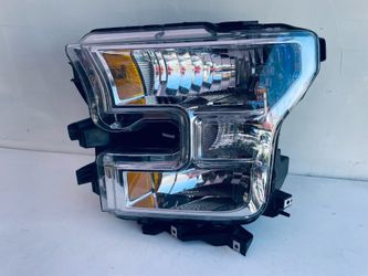 2015-2017 FORD F-150 LEFT DRIVER SIDE HEADLIGHT HALOGEN OEM