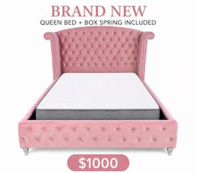 Queen bed