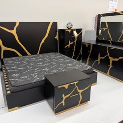 Luxury style bedroom set  🖤