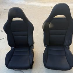 Rsx Seats Black Fabric 