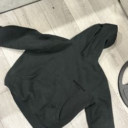 black Essentials Hoodie