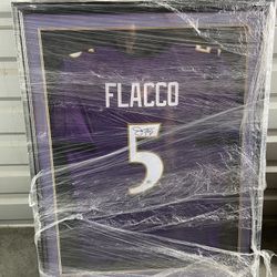 Joe Flacco Signed Jersey Negotiable 