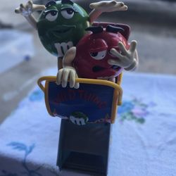 M&M's Wild Thing Rollercoaster Candy Dispenser 