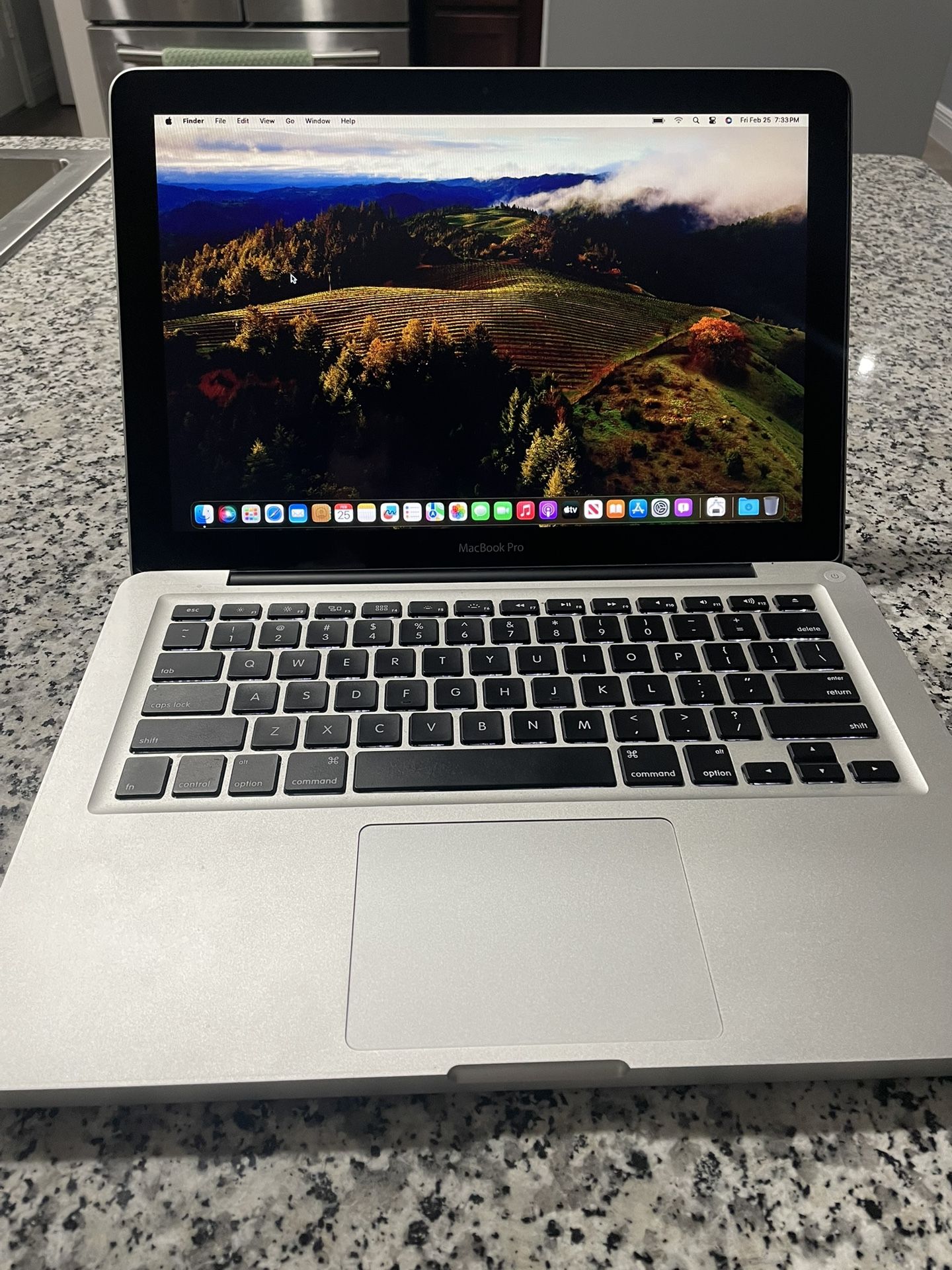Macbook Pro 10GB RAM 250GB SSD on MacOS Sonoma